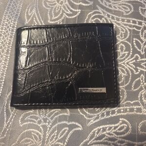 Steve Harvey Celebrity Edition Croco Bi-Fold Wallet